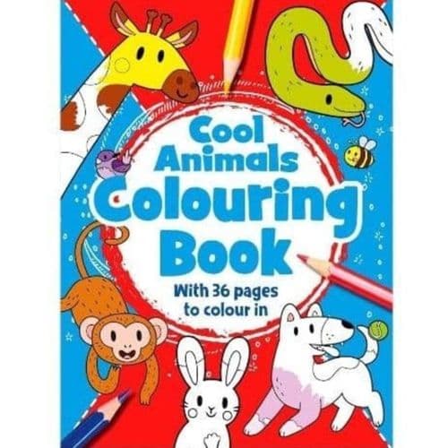 Cool Animals colouring Book