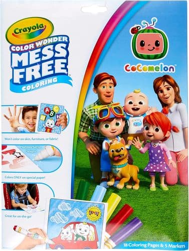 Crayola Color Wonder - Cocomelon Mess-Free Colouring Book