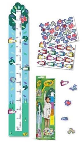 Crayola Colour-In Height Chart