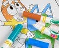 Crayola Colour Wonder - Bluey Mess Free Book