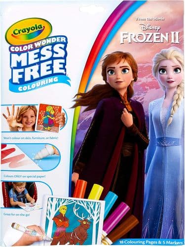 Crayola Colour Wonder - Frozen Mess Free Book