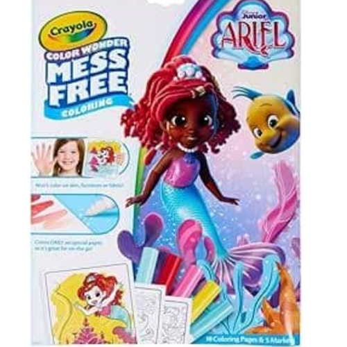 Crayola Colour Wonder Mess Free Colouring Disney Ariel