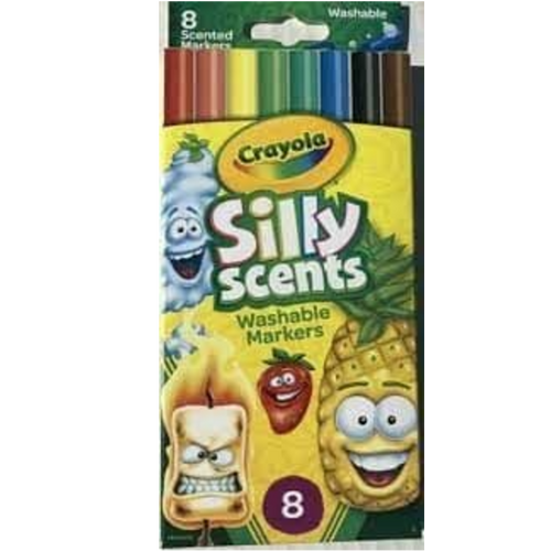 Crayola Silly Scents Washable Markers 8 Pack
