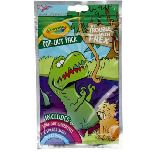 Crayola T-Rex Pop-Out Pack