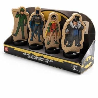 DC Comics Batman Wooden Super Heroes Set