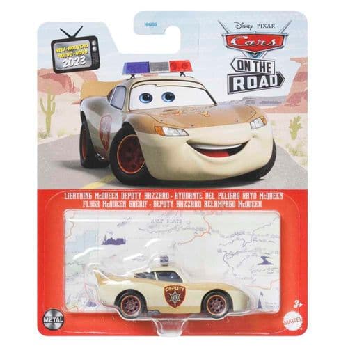 Disney Pixar Cars Lightning McQueen Deputy Hazzard