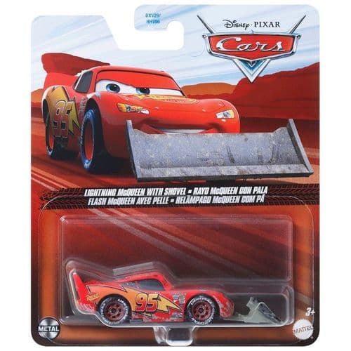 Disney Pixar Cars Lightning McQueen with Shovel