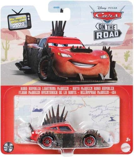 Disney Pixar Cars - On The Road Series - Road Rumbler Lightning McQueen
