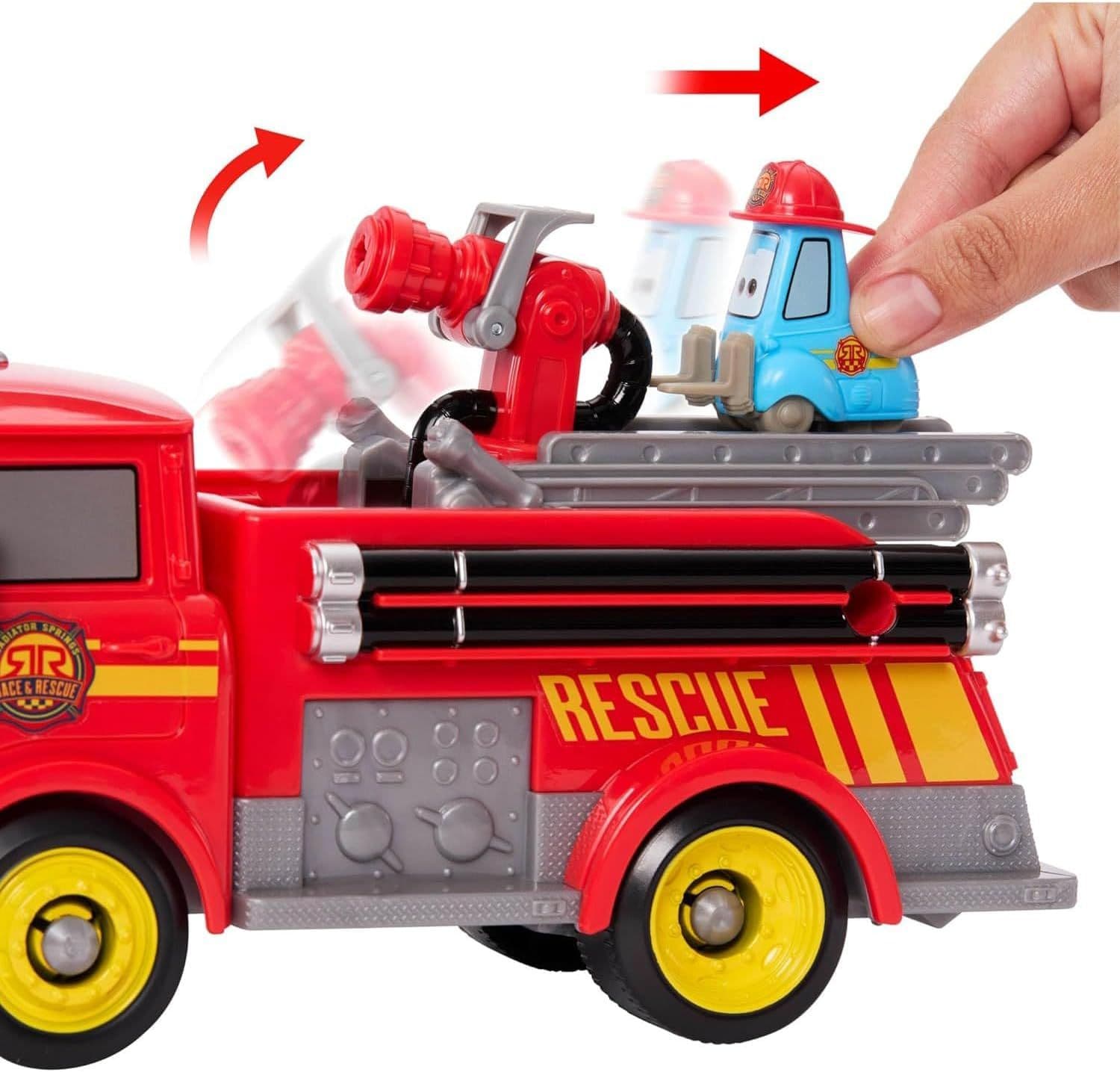 Disney Pixar Cars Race & Rescue Fire Fighting Fire Truck