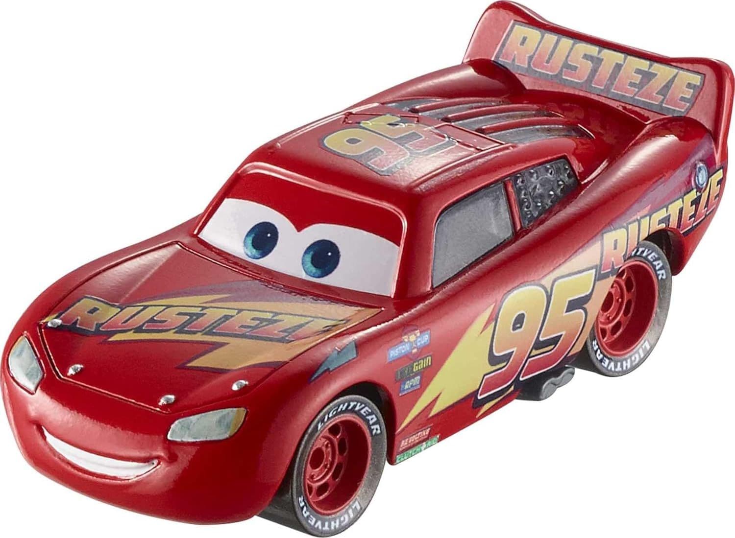 Disney Pixar Cars - Rusteze Lightning McQueen