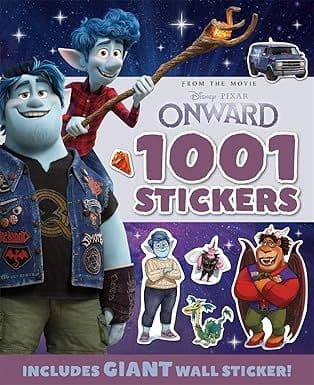 Disney pixar onward 1001 stickers.