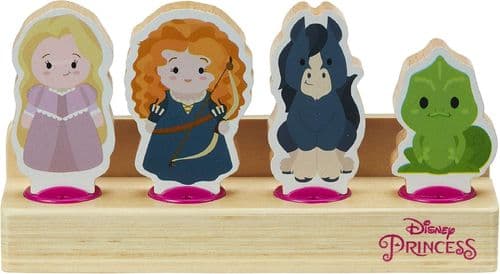 Disney Princess Wooden 4-Figure Set
