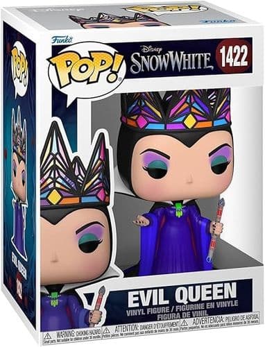 Disney Vinyl Figue Evil Queen Black and Purple Gown
