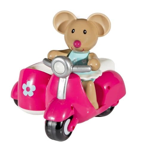 Early Learning Centre Toybox Martha Mouse and her Scooter Baby Toy