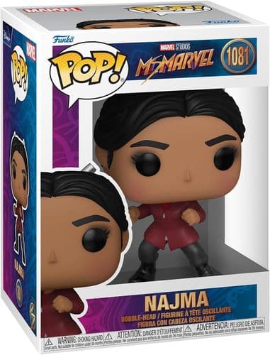 Funko POP! Marvel: Ms. Marvel - Najma Figure