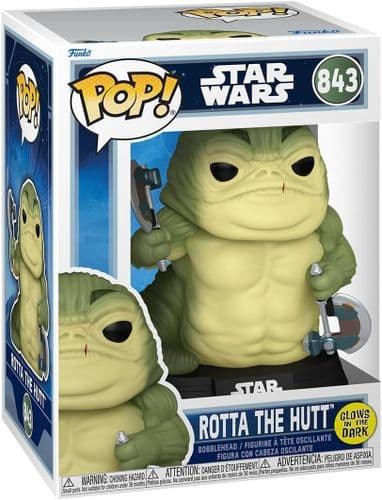 Funko POP! Star Wars: Mandalorian & Grogu Rotta the Hutt