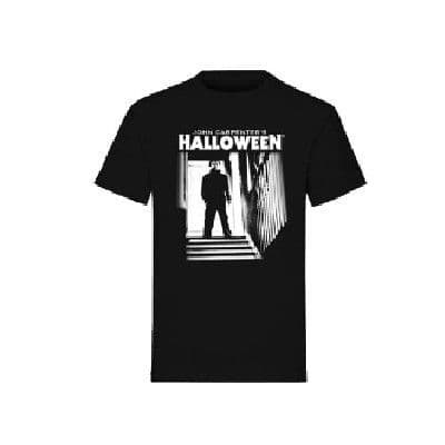 Halloween T-Shirt Stairs