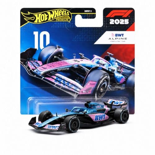 Hot Wheels 1:64 Scale Premium Die-Cast BWT Alpine – Pierre Gasly
