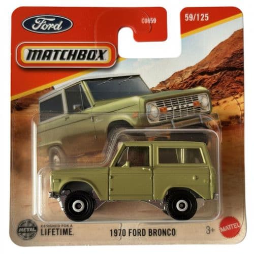 Hot Wheels 1970 Ford Bronco.
