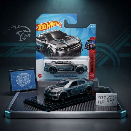 Hot Wheels '20 Dodge Charger Hellcat (1)