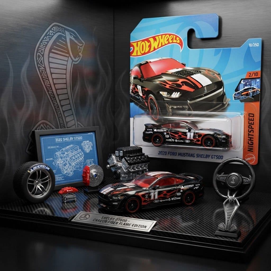 ホットウィール コンベンション MUSTANG SHELBY GT500 Hot Wheels 2020 Ford Mustang Shelby GT500 Mindstorm Toys