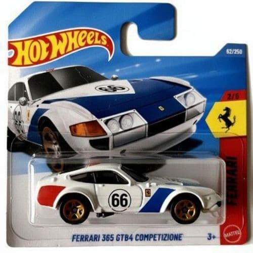 Hot Wheels 365 GTB4 Competizone (White)