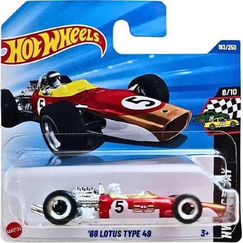 Hot Wheels '68 Lotus Type 49 Racing Car