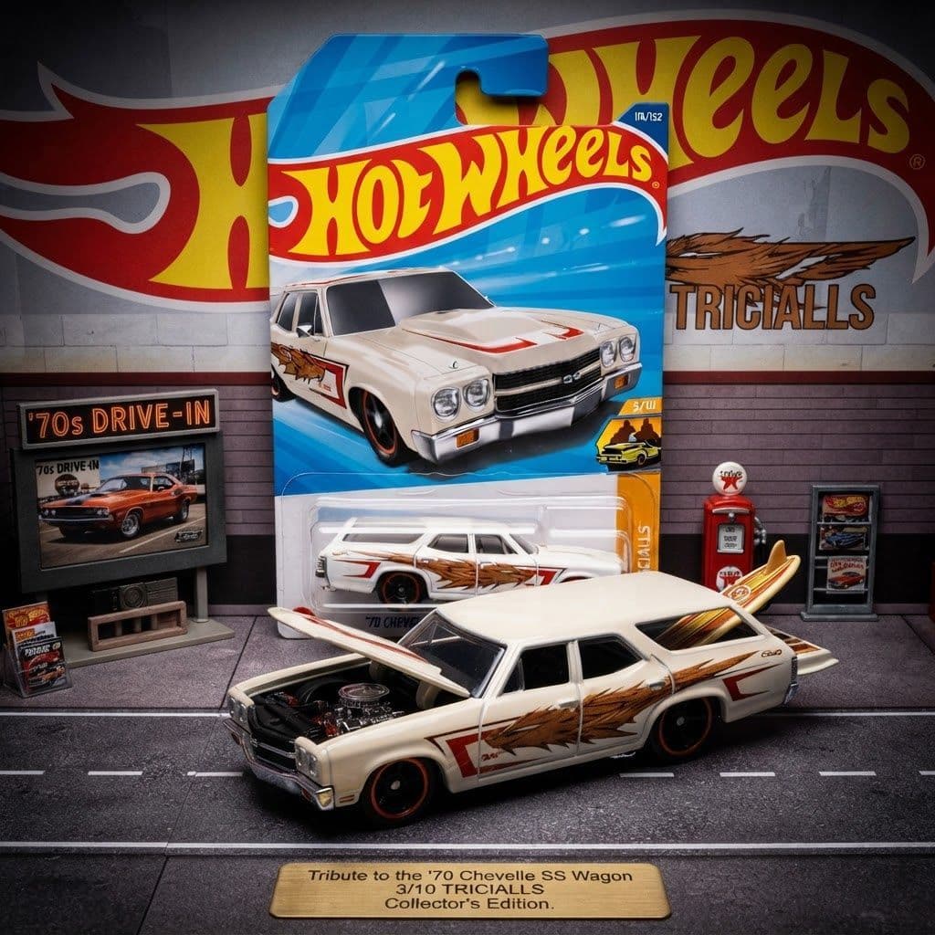 Hot WHeels '70 CHEVELLE SS WAGON シェベルワゴン hot-wheels-70-chevelle-ss-