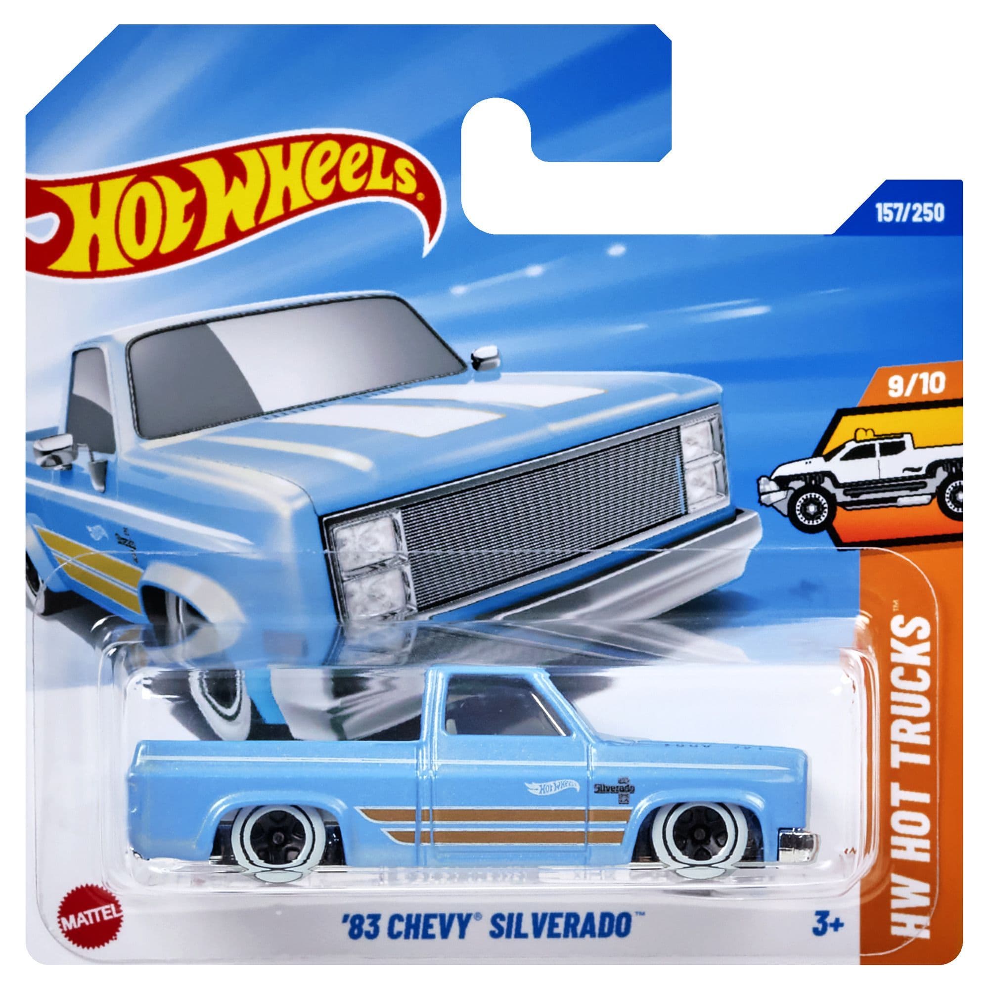 Hot Wheels 83 Chevy Silverado Car