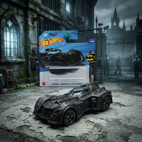 Hot Wheels Batman - Arkham Asylum Black Batmobile