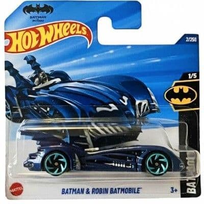 Hot Wheels Batman & Robin Batmobile