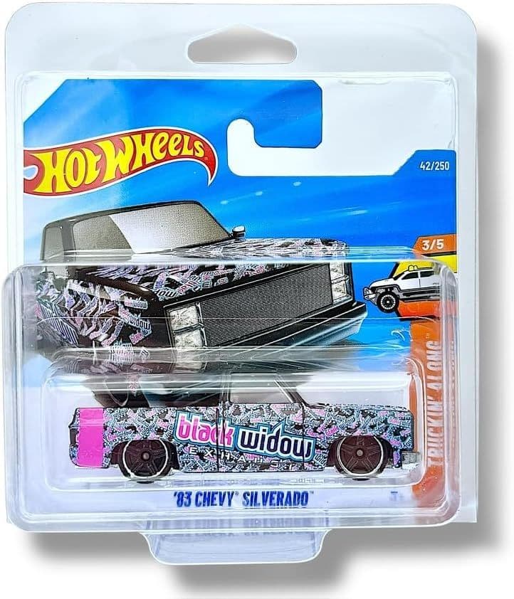 Hot Wheels Black Widow 83 Chevy Silverado