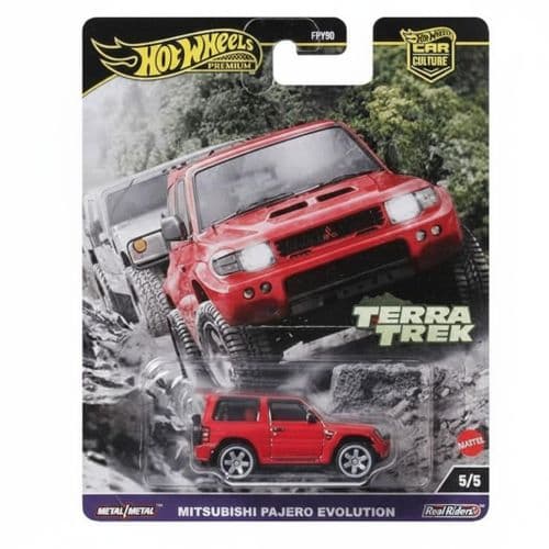 Hot Wheels Culture Evolution, Terra Trek Mitsubishi with Real Riders Wheels