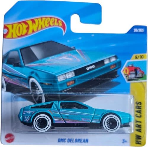 Hot Wheels DMC Delorean Car