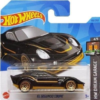 Hot Wheels EL Segundo Coupe Black Car