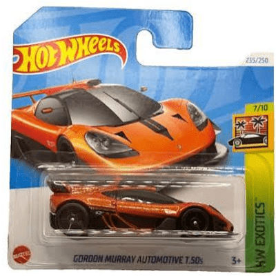 Hot Wheels Gordon Murray Automotive T 50s Orange