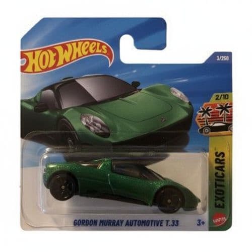 Hot Wheels Gordon murray automotive T33 (Green)