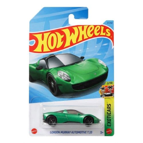 Hot Wheels Gordon Murray Automotive T33 (Green)