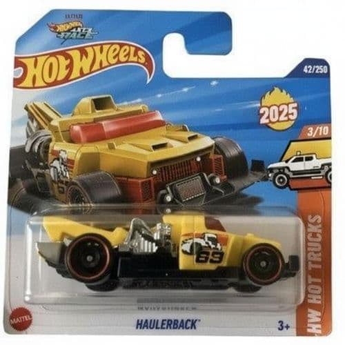 Hot Wheels Haulerback Car (Damaged card)
