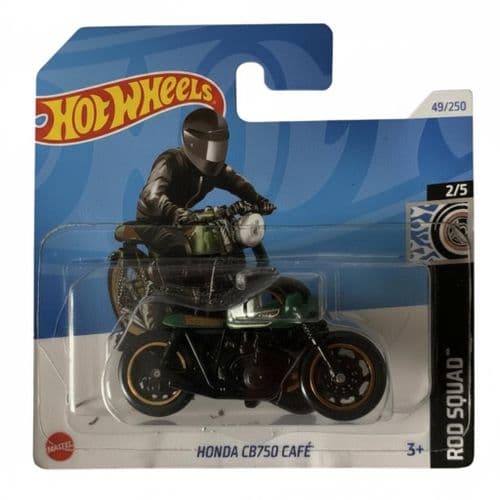 Hot Wheels Honda CB750 Cafe (Green and Gold)