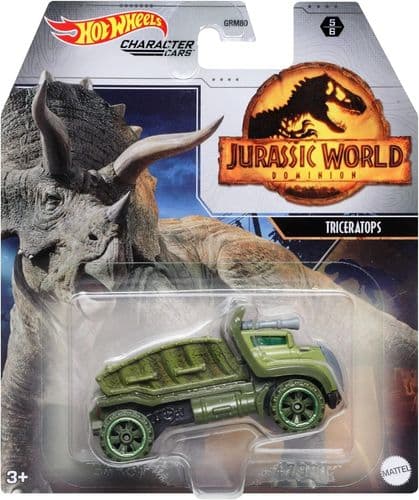 Hot Wheels - Jurassic World Triceratops Car