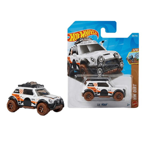 Hot Wheels Lil Roar white
