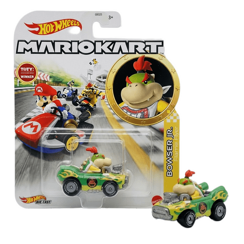 Hot Wheels Mario Kart - Bowser Jr. Flame Flyer
