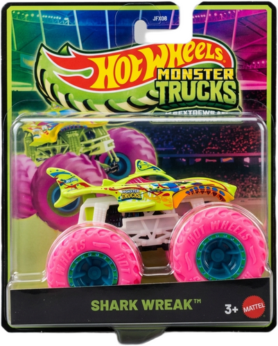 Hot Wheels Monster Truck Glow in the Dark Shark Wreak