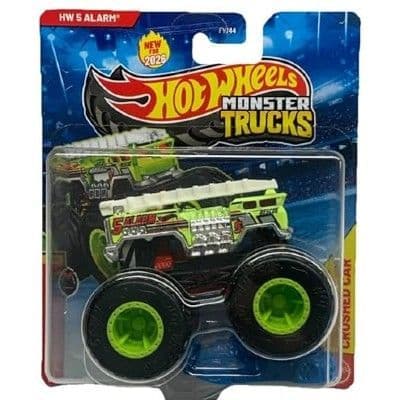 Hot Wheels Monster Truck HW 5 Alarm (Bright Green)