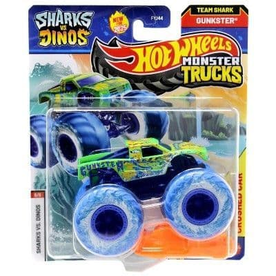 Hot wheels Monster Truck: Sharkes vs Dinos