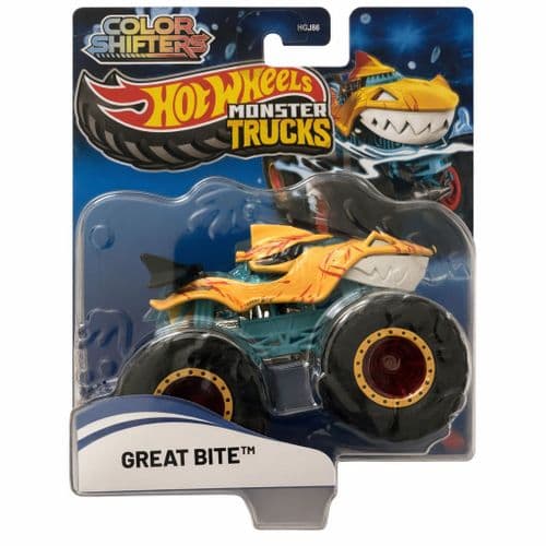 Hot Wheels - Monster Trucks Colour Shifter Great Bite