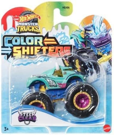 Hot Wheels Monster Trucks Colour Shifters -Steer Clear