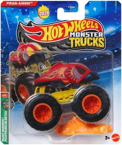 Hot Wheels Monster Trucks Piran-AHHHH [Piranha]