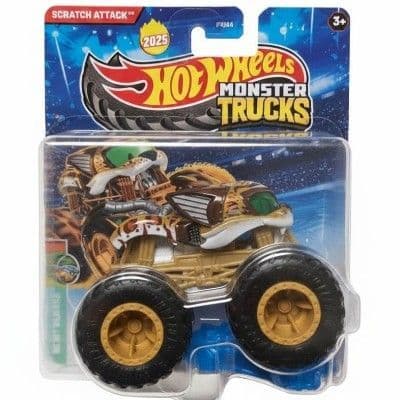 Hot Wheels Monster Trucks Scratch Attack